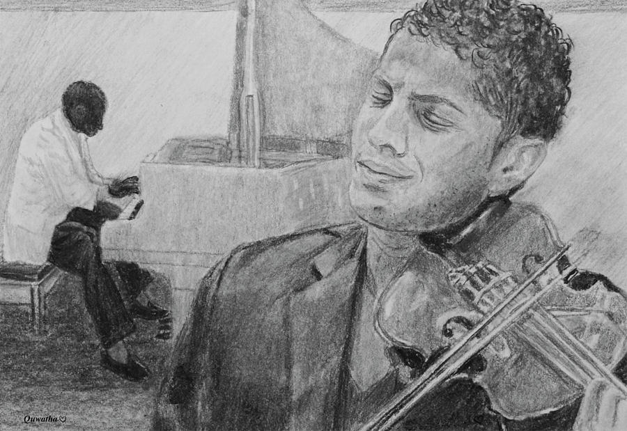 Music for the Soul Drawing by Quwatha Valentine