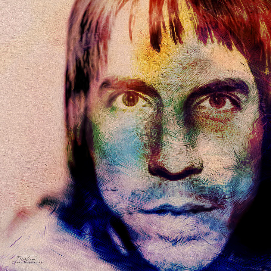 Music Icons Anthony Kiedis Ill Painting by Joost Hogervorst Pixels