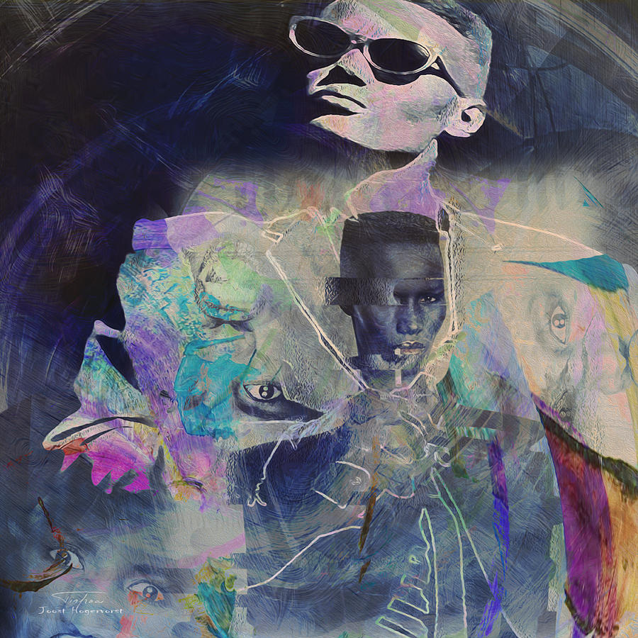 Music Icons - Grace Jones II Digital Art by Joost Hogervorst - Fine Art ...