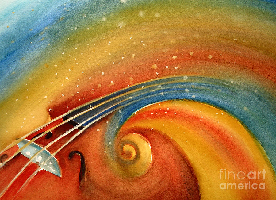 Music in the Spirit Painting by Allison Ashton