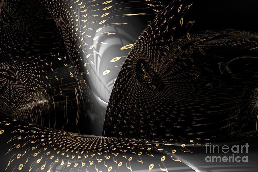 3D Music geometry Digital Art by L L | Fine Art America