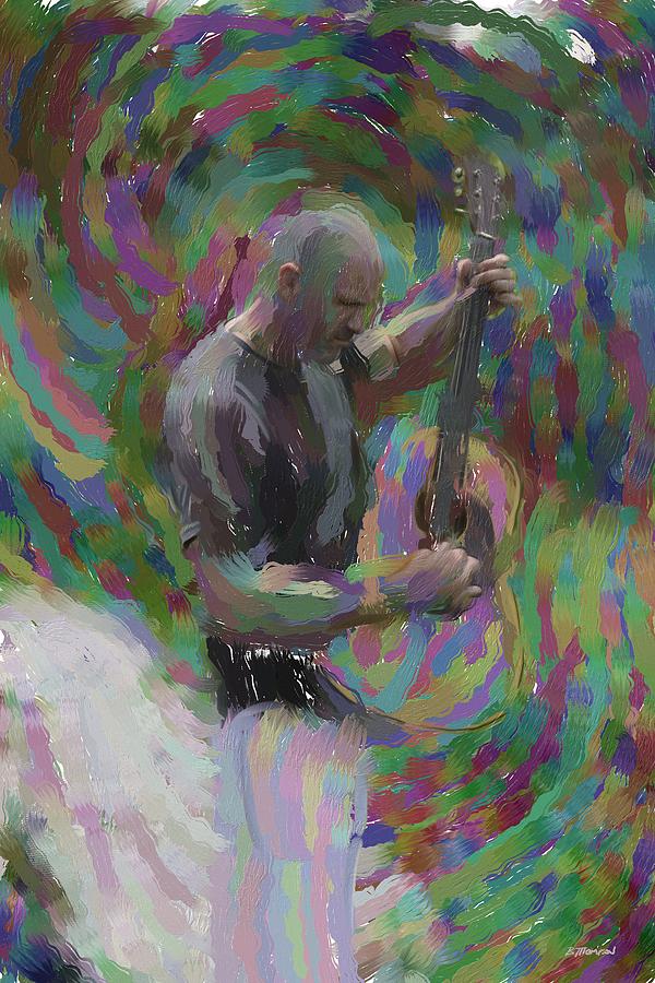Music Painting - Music Man by Ben Thompson