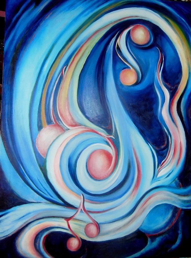 Music of the Spheres Painting by Jordana Sands