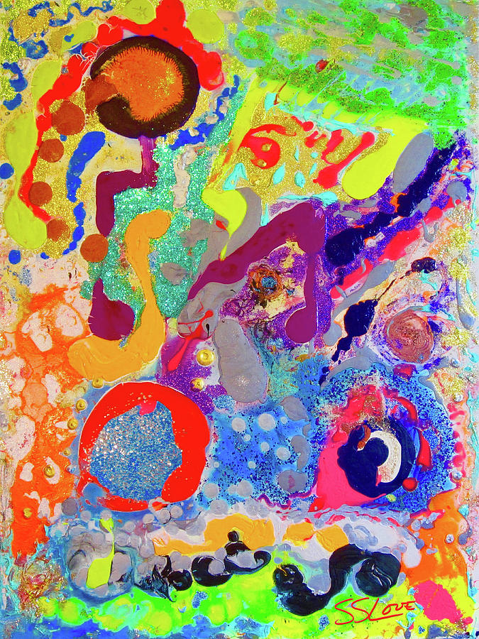 Music of the Spheres Painting by Love Art Factory - Fine Art America