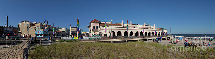 Music Pier on the Ocean City boardwalk Photograph by Anthony Totah