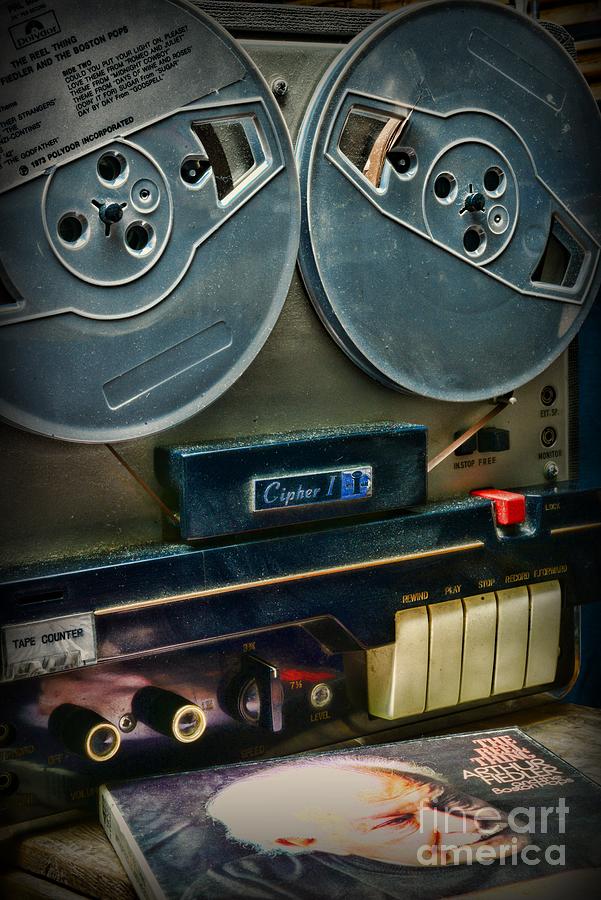 Music- Reel to Reel Tape Deck Photograph by Paul Ward
