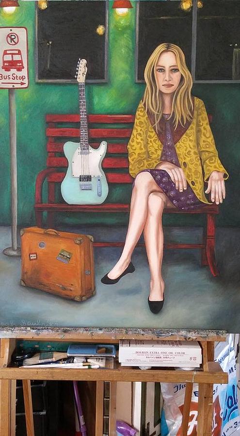 Music Traveler 2 finished  Painting by Leah Saulnier The Painting Maniac