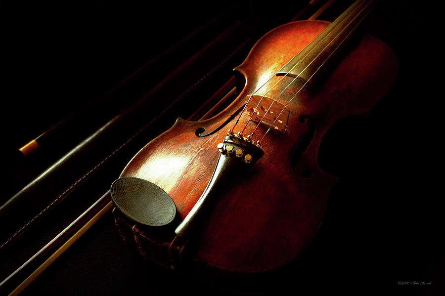 Still Life Photograph - Music - Violin - The classics by Mike Savad
