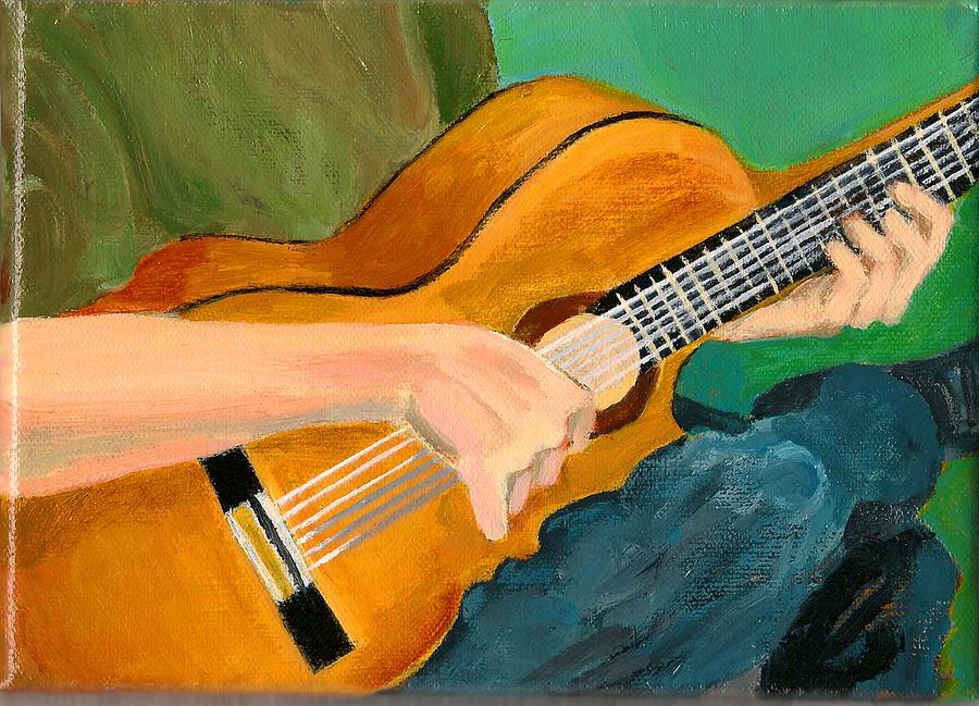 Landscape Painting - Musical Afternoon by Susan Macdonald