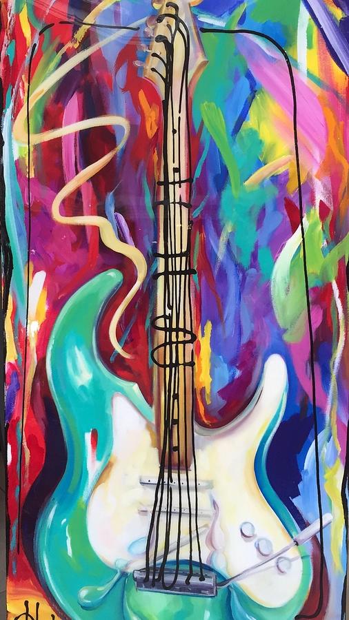 Musical Whimsy  Painting by Heather Roddy