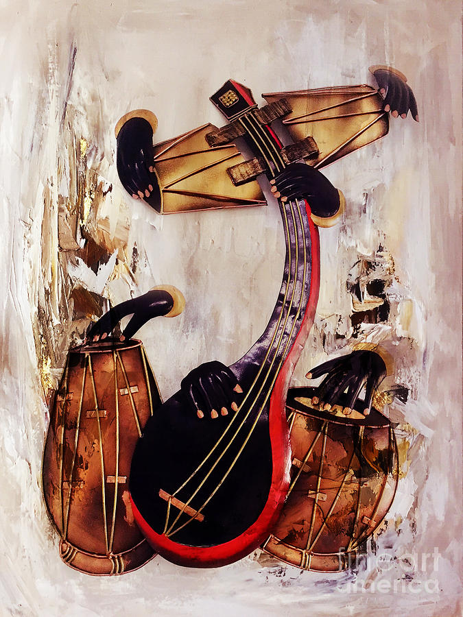 Musically  Painting by Gull G