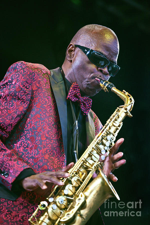 Maceo Parker as Ray Charles #1 Photograph by Craig Lovell
