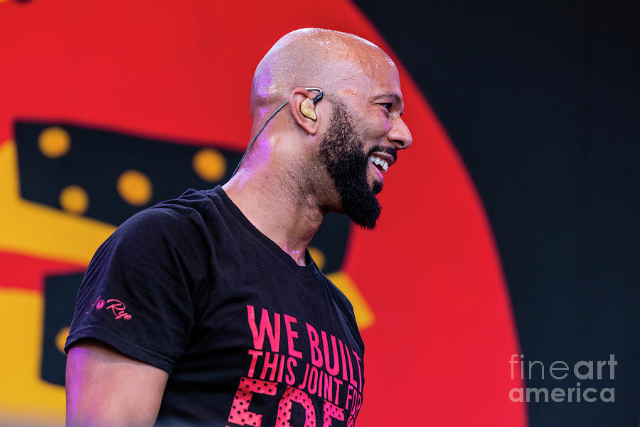 Common at Monterey Jazz Festival Photograph by Craig Lovell