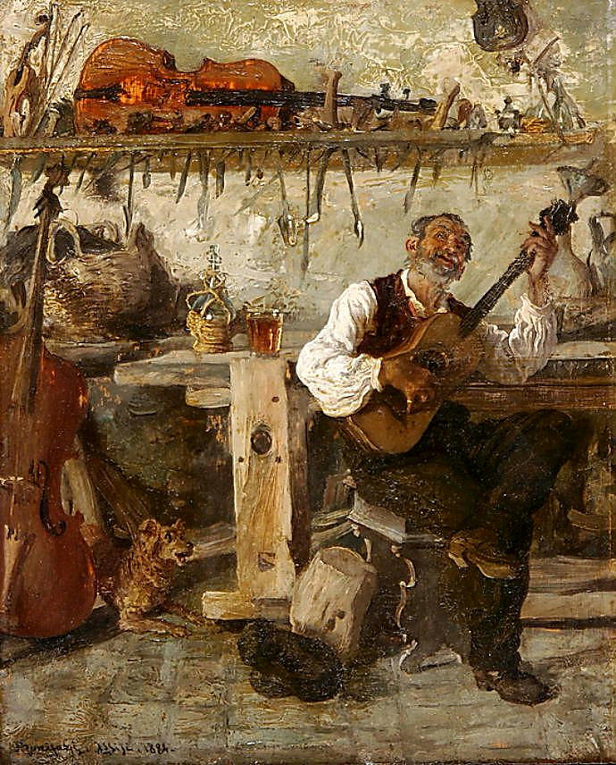Musician Painting