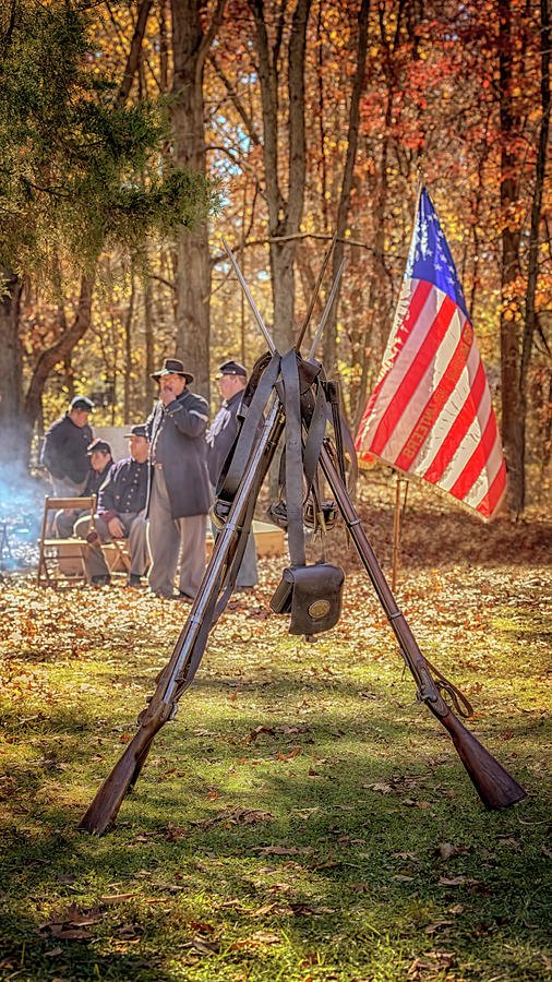 Musket Stand Photograph by Susan Rissi Tregoning
