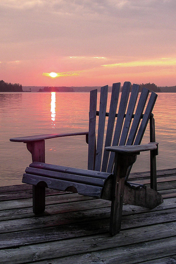 Muskoka Chair Photograph by Andrew Wilson - Fine Art America