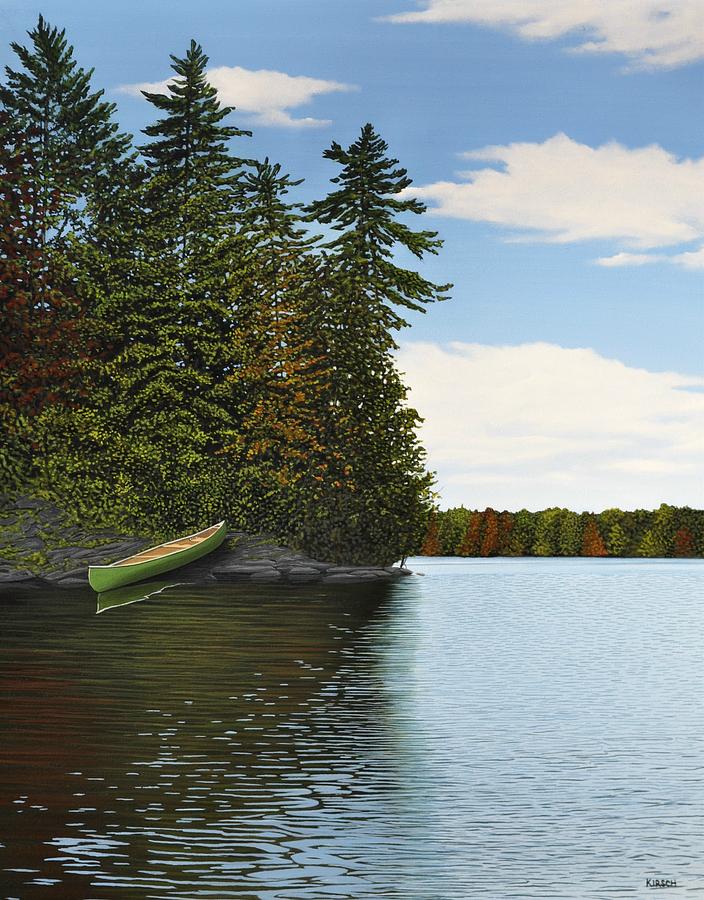 Muskoka Shores Painting by Kenneth M Kirsch