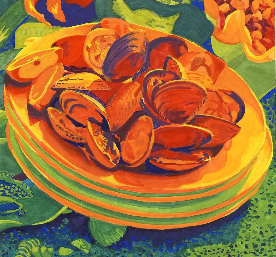 Mussels Painting