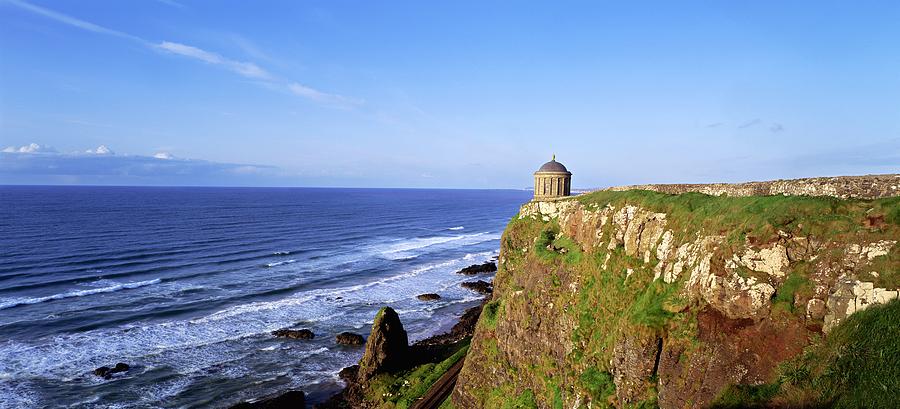 Architecture Photograph - Mussenden Temple, Portstewart, Co by The Irish Image Collection 