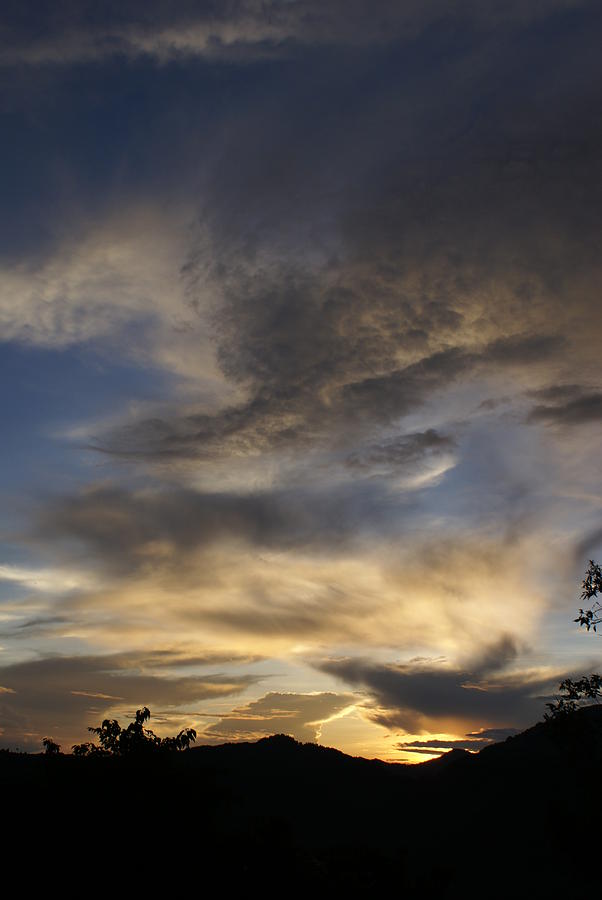 Mussoorie Sunset 7 Photograph by Padamvir Singh