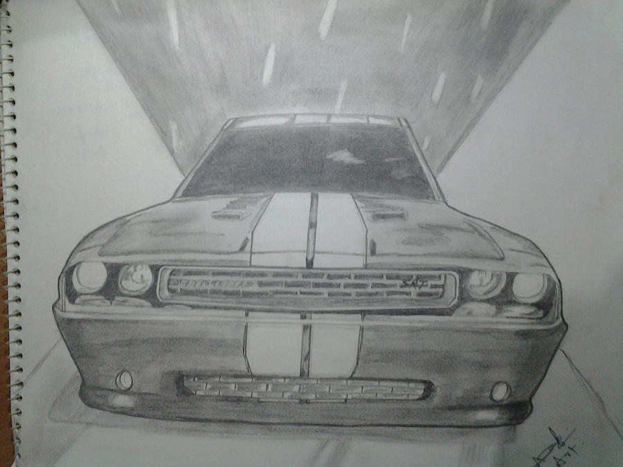 car pencil drawing by kelvin  Image