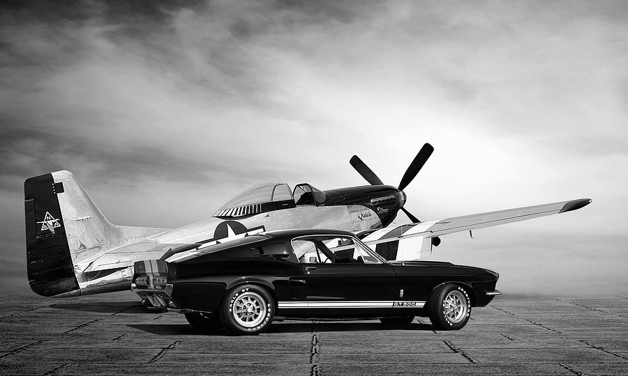 Mustang Legends Digital Art by Peter Chilelli
