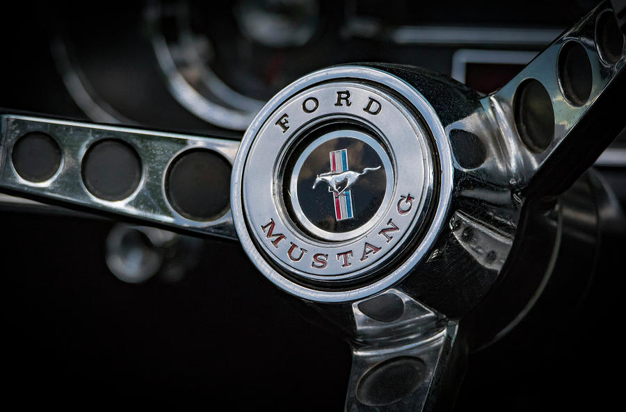 Mustang Wheel Photograph by Ray Congrove