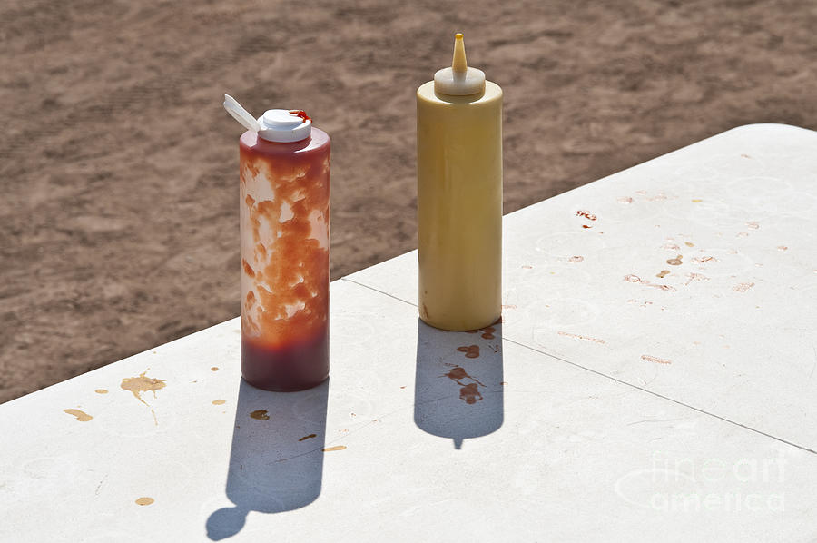 Mustard and Ketchup Photograph by Jim Corwin