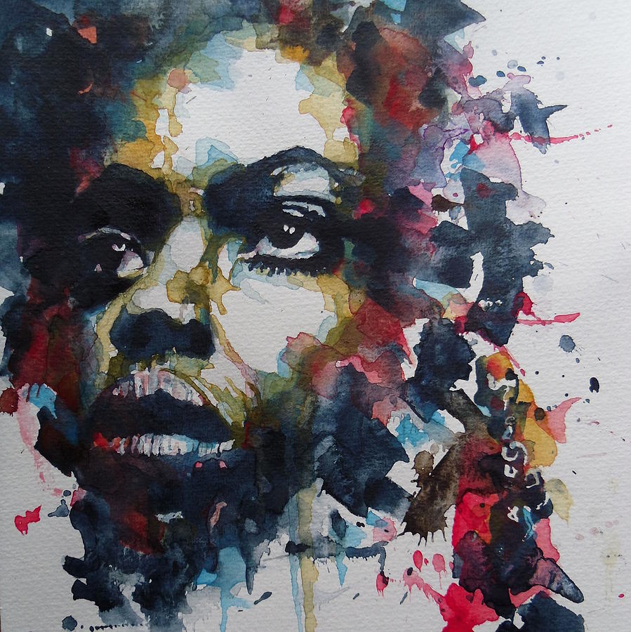Nina Simone Painting - My Baby Just Cares For Me  by Paul Lovering