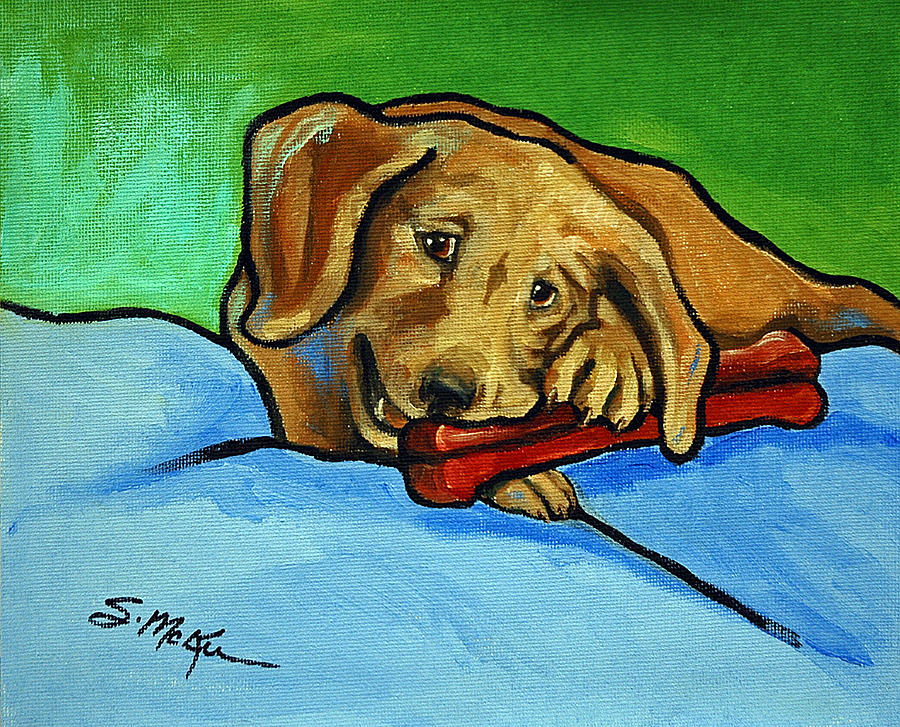 My Bone Painting by Suzanne McKee