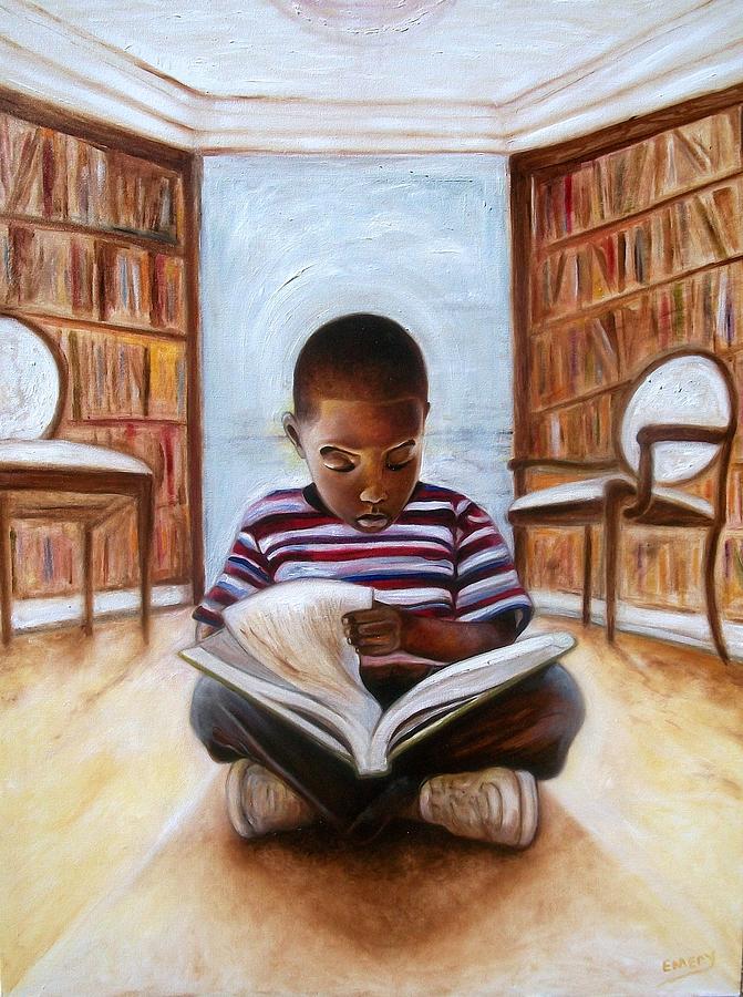 My Book Painting by Emery Franklin