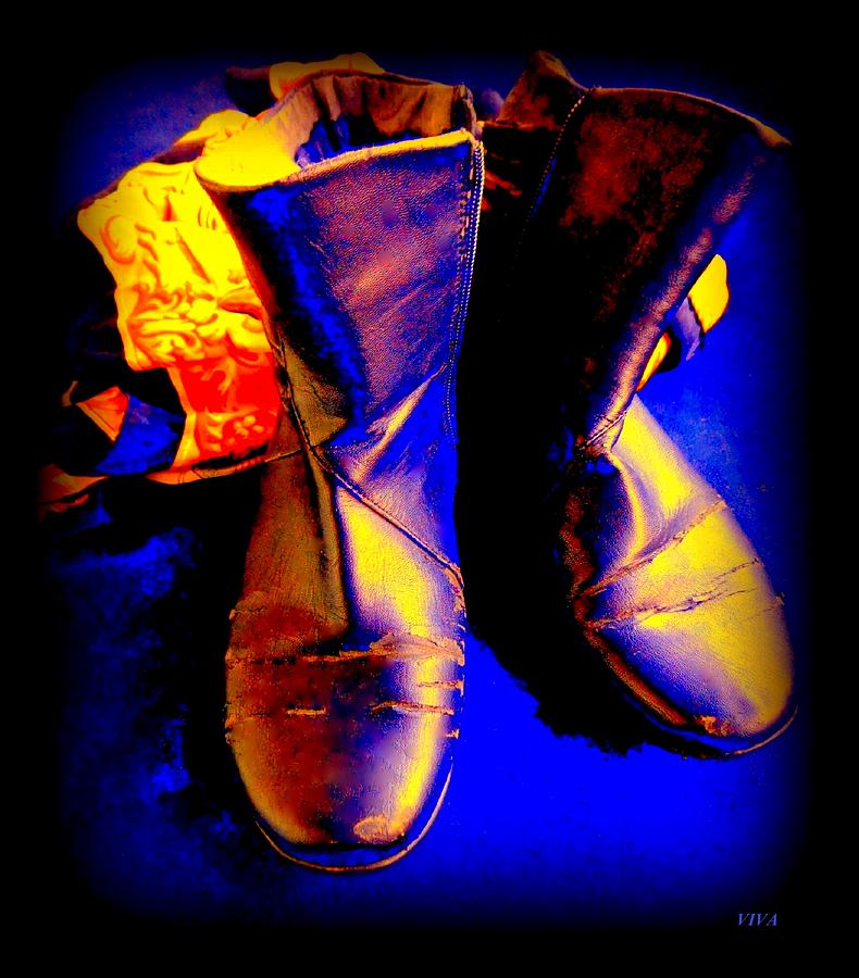 My Boots  Photograph by VIVA Anderson