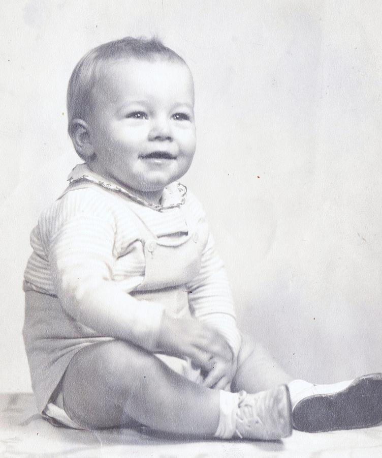 Gary Photograph - My Brother Gary as a Toddler by Anne-elizabeth Whiteway