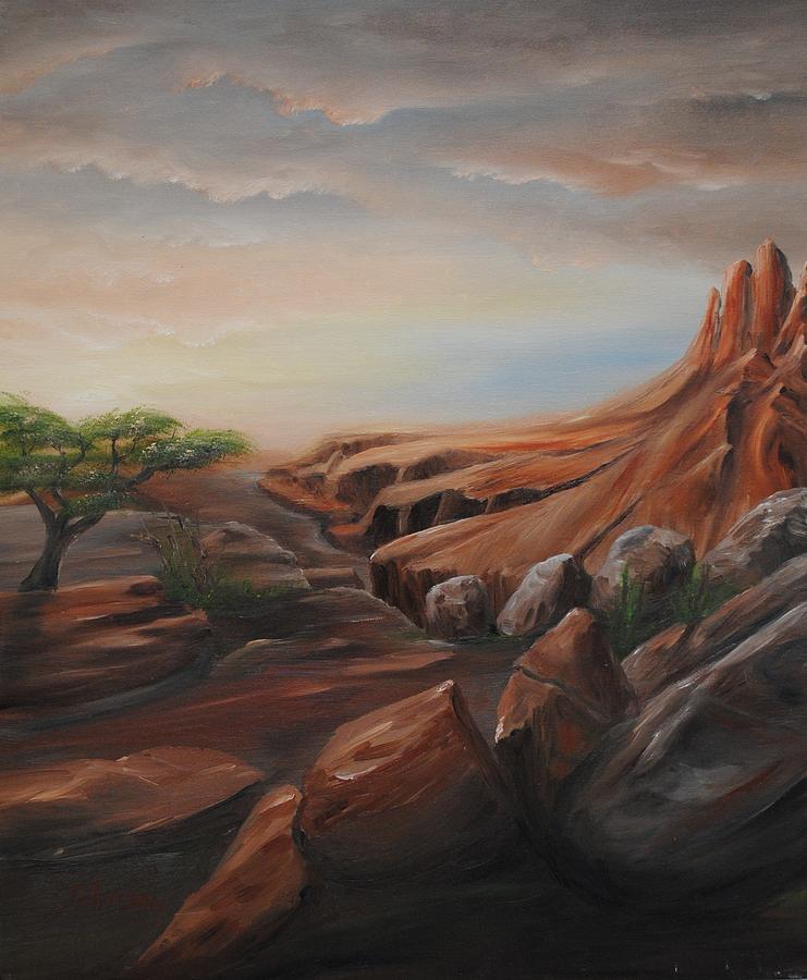 My Canyon Painting by John Johnson