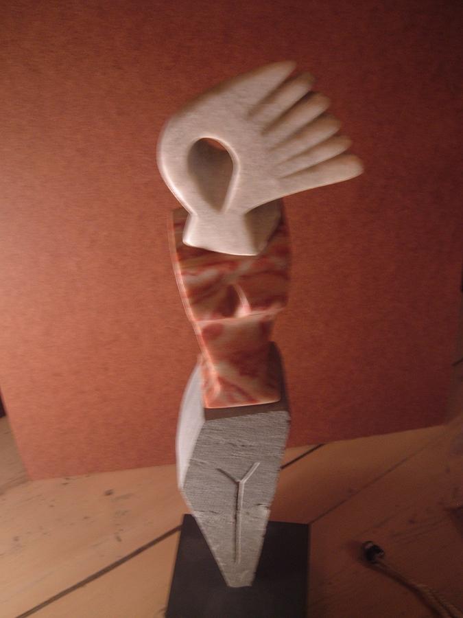 Figure Sculpture - My Cubist Sweetheart by Lars Lindgren