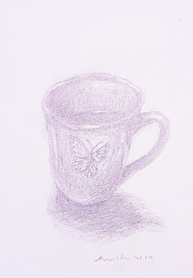 My cup Drawing by Hae Kim