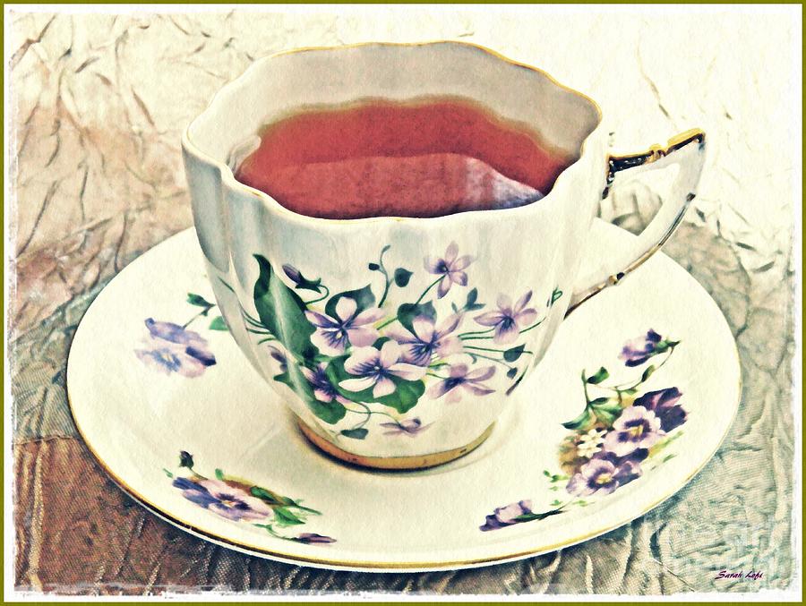 Cup Photograph - My Cup of Tea by Sarah Loft