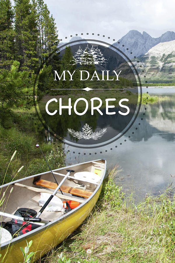 My Daily Chores Photograph by Jean Plout