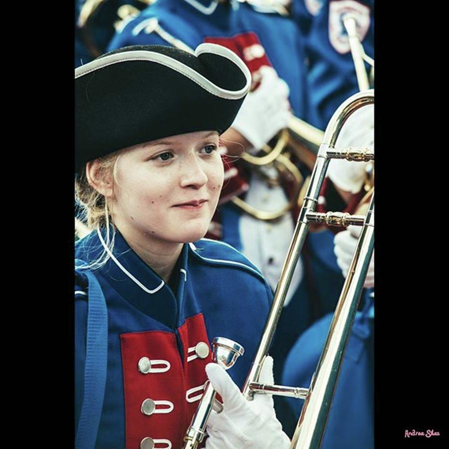 Florida Photograph - My Daughter In Her Band Uniform 🙂 by Andrea Silas