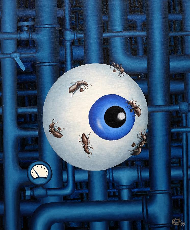 My Day Job Painting by Poul Costinsky My Day Job Painting by Poul Costinsky