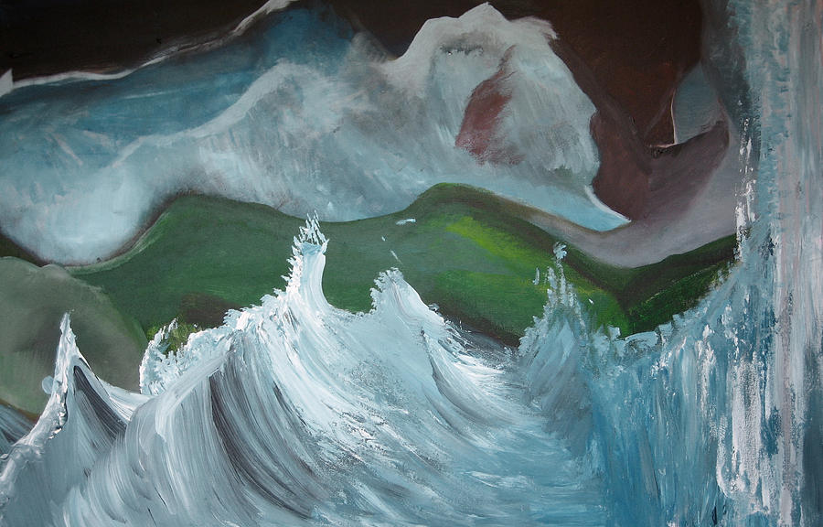 My Delicious Ocean Painting by Darkest Artist