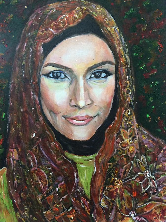 Portrait Painting - My Fair Lady II - Come Home - Geylang Si Paku Geylang by Belinda Low