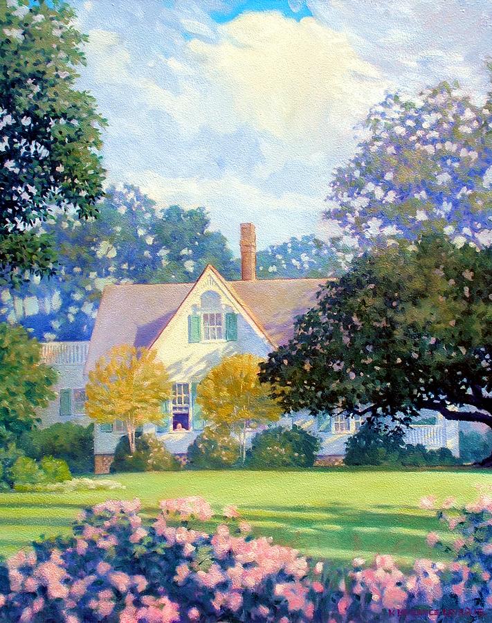 My Fathers House Painting by Kevin Leveque