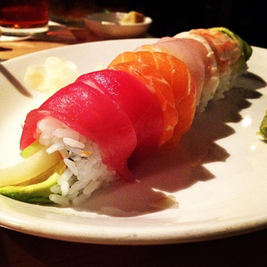 My Fave 🌈🍣😋 #sushizushi Photograph by Elizabeth Dominguez