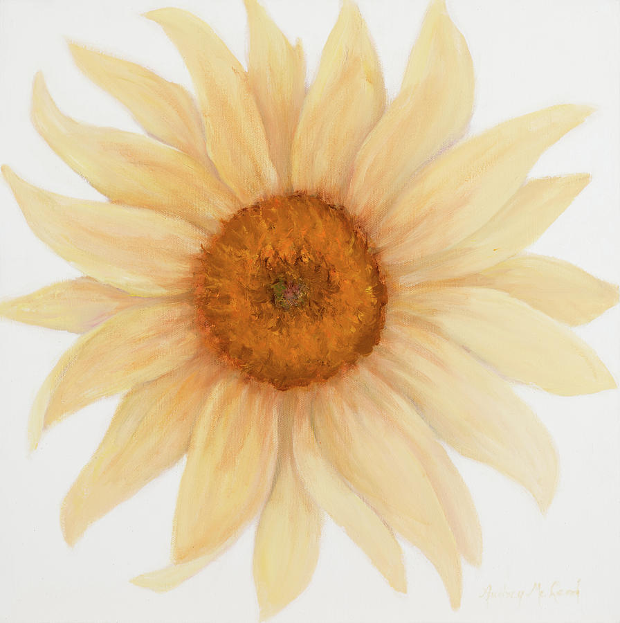 My Favorite Flower Painting by Audrey McLeod