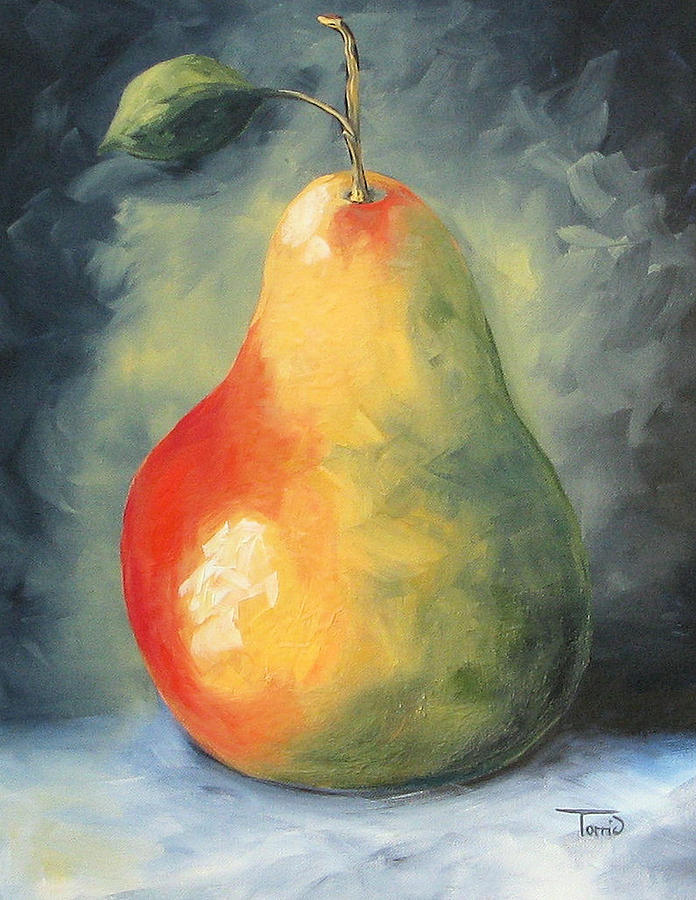 My Favorite Pear  Painting by Torrie Smiley