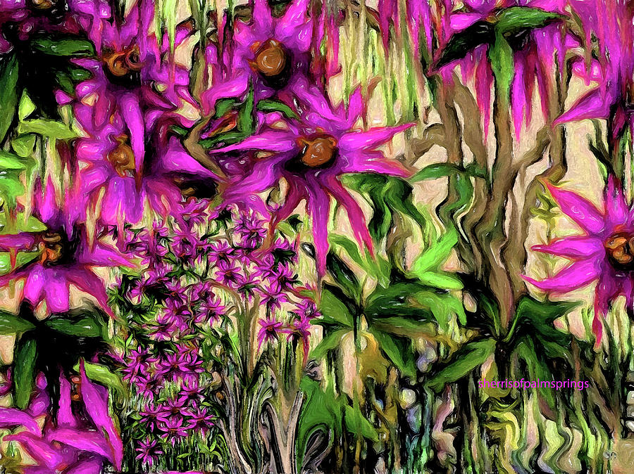 My Favorite Pretty Flowers Digital Art by Sherris - Of Palm Springs My Favorite Pretty Flowers Digital Art by Sherris - Of Palm Springs