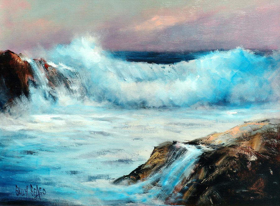 My Favorite Seascape Painting by Sally Seago - Fine Art America