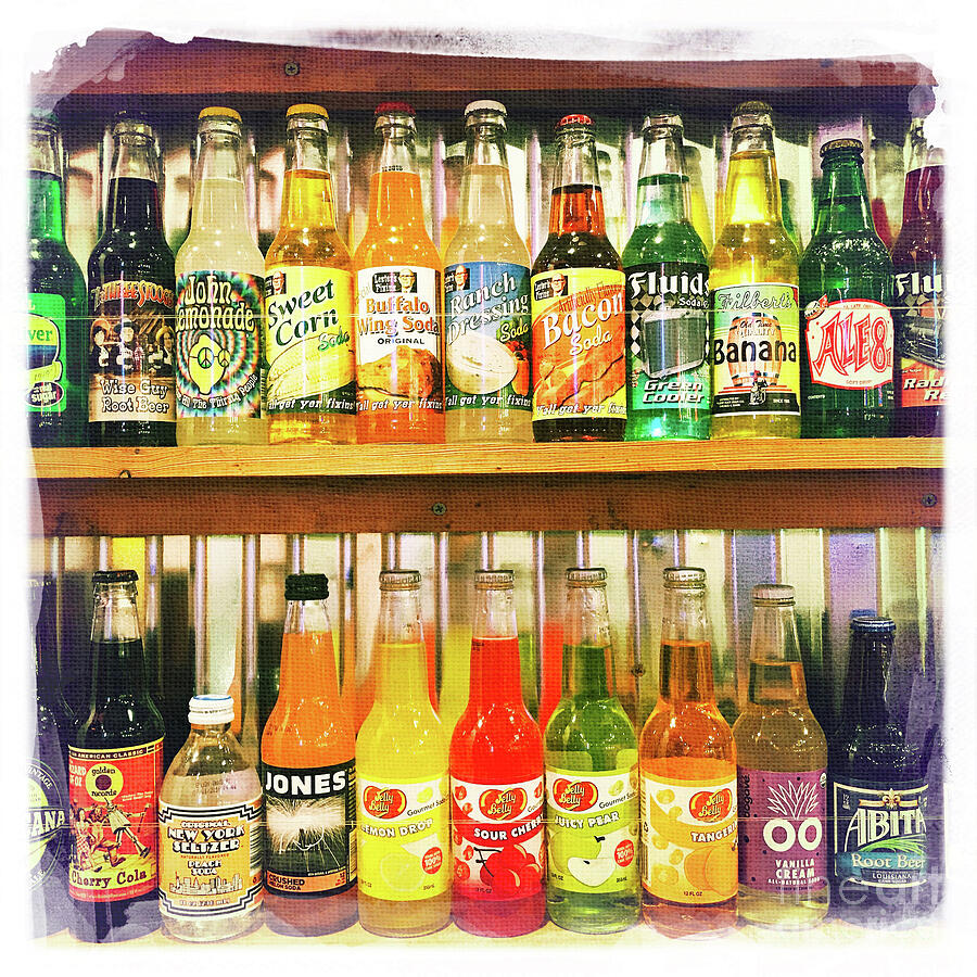 My Favorite Soda Bottles Photograph by Nina Prommer