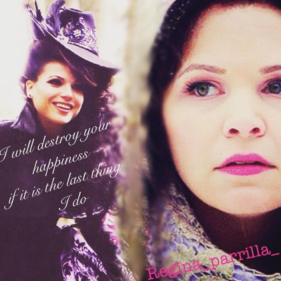 Ouat Photograph - My Favourite Evil Queen Quote! When by Lana Parrilla